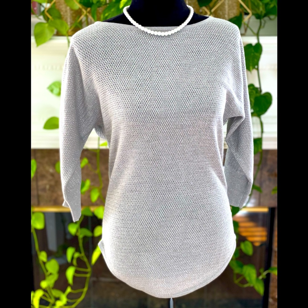 Cable knit sweater